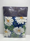 Charter Club Tablecloth    daisy Lane    100  Cotton Blue Vintage 1995 Rare 60 X 84   