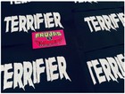 Terrifier Horror Movie Black Patch  Sew On Patch Horror Punk Patch Art The Clown