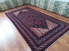 Antique Runner Heriz Carpet Rug Handwoven Wool Cotton Floral Rug P Ersian Rug