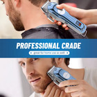 Sejoy Professional Hair Clipper   Trimmer Set Cordless Rechargeable Barber Kit