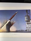General Dynamics Print Poster Original 1960s 20x16 Convair Tartar Missile Navy