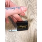 Vintage Dalsew Inc Black Retractable Pocket Tape Measure Sewing Tool Advertising