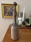 Vintage Wooden Pestle Potato Masher 11  Muddler With Rounded Base