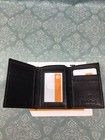 Timberland Men s Premium Genuine Leather Trifolder Wallet Black 