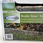 Border Stone Plastic Border Edging Lightweight 10 Sections At 1 Ft Bse10tg