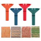 Coin Wrappers Assorted 100 Pcs   4 Coin Sorters Tubes  100 Pcs Wrappers 4 Tubes
