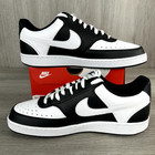 Men   s Nike Court Vision Low Tennis Sneakers Shoes - Black White Hm9862-001