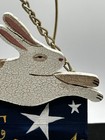 Baby Nursery Room Wall Art Bunny Rabbit Stars Sweet Dreams Decor