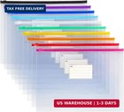 Tamaki 10 Pack Plastic Envelope Poly Zip Envelop Plastic Envelopes Files Zipper
