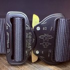 Condor Gun Belt Size 36 -40  Cobra Pro Tactical Nylon Black   Gold Buckle