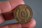 Vtg 1940 Good Luck Token Rollman Schloss 1890 Imprinted Advertising Baltimore Md