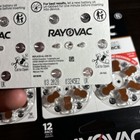 Lot Of 60 Batteries Rayovac Hearing Aid Batteries Size 312 Zinc-air Exp 03 2028