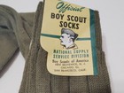 Vtg Pair Boy Scouts Of America Official Stockings Socks Bsa National Supply 10