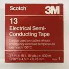 Lot Of 5 3m Scotch 13 Electrical Semi-conducting Tape 19mm X 4 57m  3 4   x 15    