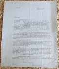 Typed Signed Letter To Gene Sarazen Signed By Henry Longhurst  1950