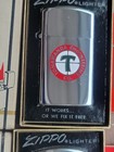  lot Of 2  Vintage Zippo Advertising Slim Unfired In Box Excellent  