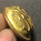 Railroad   Railway    hsm    Brass Uniform Button 5 8  Convex Scarce