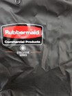 Rubbermaid Commercial Fg6350-00 Premium Step-on Linen Hamper Bag Black  Sb11