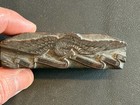 Vintage Letterpress Printer Block Eagle W Ribbon Wood Metal 3 1 8    X 1   