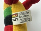 Brio Soft Puck Dog Vintage 1993 Dachshund Plush Rattle Standing Toy Rare In Usa