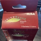 Mina Ibrow Burgundy Natural Spot Coloring Brow Powder 3 Sachets Bb 07 2027