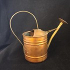 Vintage Copper Watering Can With Brass Handle And Spout
