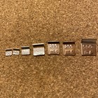 Vintage Ohaus Brass Calibration Weight Set G   Mg With Orig  Box