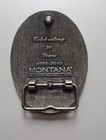 Montana Silversmiths American Cowboy Silver-tone Oval Belt Buckle Scrollwork