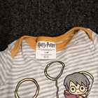 Harry Potter 4pc Baby Bodysuit Set 0-3m Long Sleeve Striped Cotton Blend