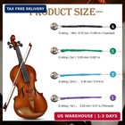 8 Pieces Violin Strings Full Set G-d-a-e  Replacement Strings For 4 4 3 4 1 2