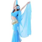 Big Veil Shawl Belly Dance Scarf Women Hip Scarf Wrap Belt Dancer Skirt Female