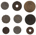 Small Collection Of World Coins X9 Bulk Lot