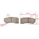 Front And Rear Sintered Brake Pads For Harley Davidson Flhr Road King 2008-2020