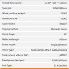 Self-loading Concrete Mixer   Dumper  13 5hp Crawler Type With Free Shipping