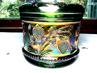  inverted Strawberry  Green Powder Jar  3 Fantastic Colors Carnival By Cambridge