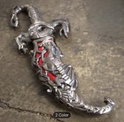 10  Inlay Fantasy Dragon Dagger W  Sheath Blade Knife Collectible Dagger Knife