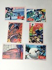 1966 Topps Batman Red Bat Complete Catwoman Puzzle Back Card Lot 17a Thru 22a