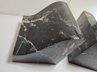 Black Marble Stone Bookends Vintage Set Of Two - 4  X 5  