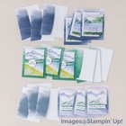 Rare Nib Stampin  Up  Card Kit   Alpine Air    With Stamps   Ink Spot Watercolor