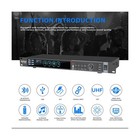 Digital Karaoke Processor Ktv Mixer  Professional Pre-stage Effector Audio Vo   