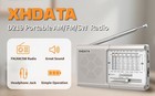 Xhdata D219 Pocket Radio Portable Am Fm W  Great Reception Radio Battery Powered