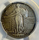 1917-s Type 1 Standing Liberty Quarter - Pcgs Vf30 - Just Graded   New Holder