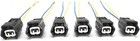 6pcs Fuel Injectors Harness Connector Plug Replacement For Nissan Frontier 3 3l