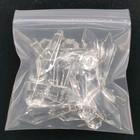 Lot Of 12 Vintage Czech Crystal Chandelier Prism 2 75  U-drop
