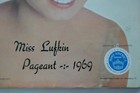 Original 1969 Miss America Pageant Program Preliminary Miss Lufkin Texas