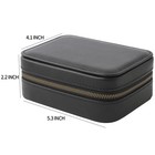 Genuine Leather Guitar Pick Case Holder Box  Acoustic Electric Guitar Accesso   