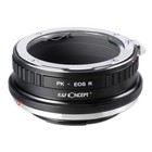 K f Concept Lens Mount Adapter For Pentax Pk Lens To Canon Eos R Camera Body