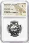 Lifetime Issue Tetradrachm Alexander The Great Iii 336-323 Bc Silver Macedon Ngc