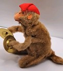 Alps Band Leader Chimp Wind-up Toy Made In Japan 1950s James Dean Rebel Wo Cause
