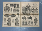 1896 Imperial Mode Fashion Clothing Pattern Antque Advertising Victorian Catalog